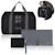 Sac à langer ida 20 l avec 2 poches isothermes, matelas à langer, trousse et fixation poussette Black onyx+Grey concrete 1 - vertbaudet enfant 