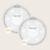 Lot de 2 collecteurs de lait milky plus 40 ml avec étui, forme anatomique et stérilisables Transparent 4 - vertbaudet enfant 