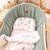 Coussin cale-tête ergonomique réversible en coton forest Écru 3 - vertbaudet enfant 
