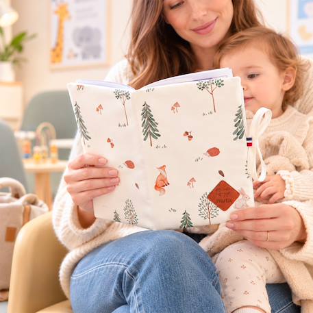 Protège carnet de santé bébé  forest Écru 3 - vertbaudet enfant 