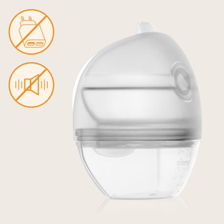 Collecteur de lait 2en1 milky avec fonction tire-lait manuel, capacité 60 ml et forme anatomique Transparent 6 - vertbaudet enfant 