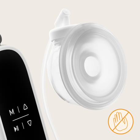 Tire-lait double mains libres twee free 3 phases avec 9 niveaux et autonomie jusqu’à 120 min White 3 - vertbaudet enfant 