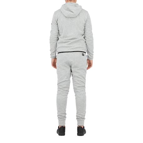Ensemble de survêtement garçon en coton Gris clair, noir 3 - vertbaudet enfant 