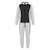 Ensemble de survêtement garçon en coton Gris clair, noir 1 - vertbaudet enfant 