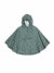 Cape de pluie à capuche garçon imprimé dinosaures indigo+kaki 10 - vertbaudet enfant 