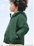 Coupe-vent garçon doublé sherpa à capuche caramel+marine+olive+vert 22 - vertbaudet enfant 