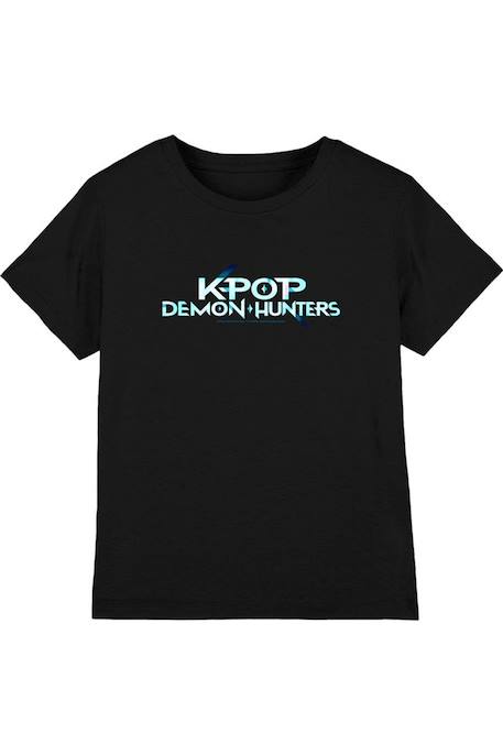 T-shirt enfant K-pop Demon hunters Bleu marine+Charbon+Noir+Violet 13 - vertbaudet enfant 