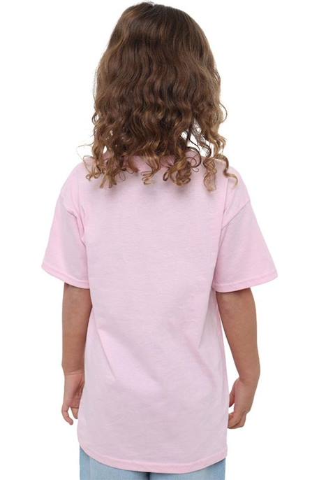 T-shirt Kpop Demon Hunters - Rumi - huntrix Bleu clair+Bleu marine+Rose clair+Violet 17 - vertbaudet enfant 