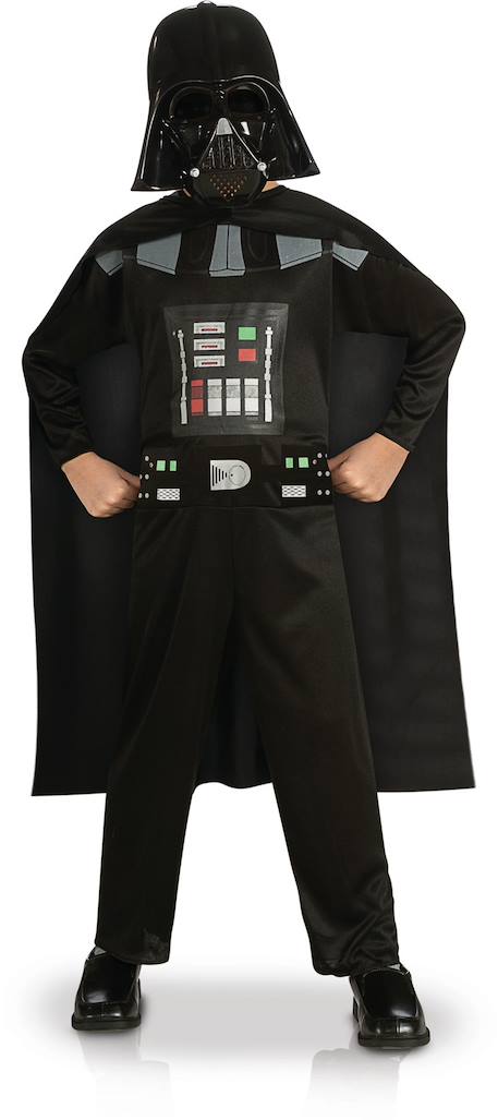 Déguisement enfant garçon dark vador star wars combinaison et masque Noir 1 - vertbaudet enfant 