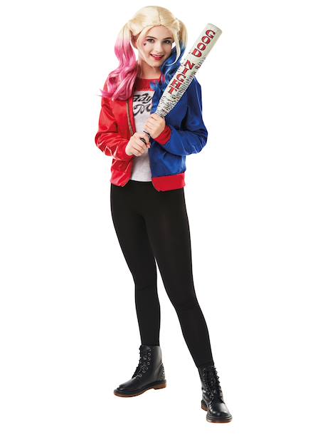 Haut et veste de déguisement enfant fille harley quinn dc comics Rouge 2 - vertbaudet enfant 