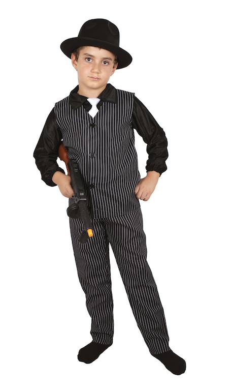 Déguisement enfant gangster Noir 1 - vertbaudet enfant 