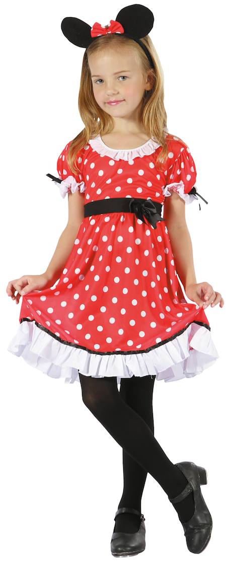 Déguisement enfant fille souris Rouge 1 - vertbaudet enfant 
