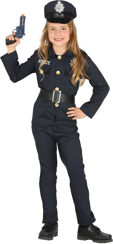 Déguisement enfant policier gilet, pantalon et ceinture Bleu 2 - vertbaudet enfant 