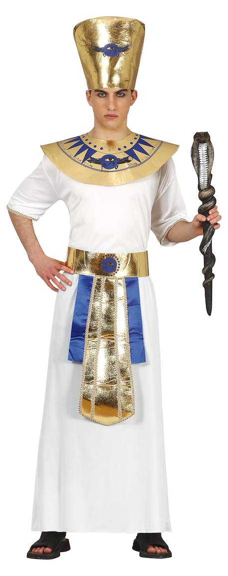 Déguisement enfant pharaon pantalon et ceinture Blanc, or 1 - vertbaudet enfant 