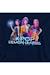 Sweat à capuche huntrix K-pop Demon Hunters Bleu marine+Noir 4 - vertbaudet enfant 