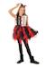 Déguisement enfant fille arlequin Noir, rouge 1 - vertbaudet enfant 