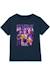 T-shirt K-pop Demon hunters Anthracite+Bleu marine+Noir+Rose 5 - vertbaudet enfant 