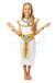 Déguisement enfant fille égyptienne robe, coiffe et ceinture Blanc 1 - vertbaudet enfant 