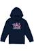 Sweat à capuche huntrix K-pop Demon Hunters Bleu marine+Noir 1 - vertbaudet enfant 