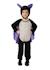 Déguisement enfant chauve-souris combinaison et cagoule Noir, violet 2 - vertbaudet enfant 