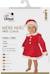 Déguisement enfant fille mère noël Rouge 2 - vertbaudet enfant 