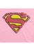 T-shirt Superman style bouclier usé en coton Bleu roi+Rose 7 - vertbaudet enfant 