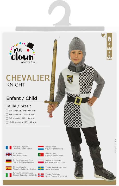 Déguisement enfant chevalier Gris+Rouge 2 - vertbaudet enfant 