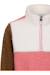 Haut col montant zippé motif/style blocs de couleurs mitta Bleu marine+Corail 9 - vertbaudet enfant 