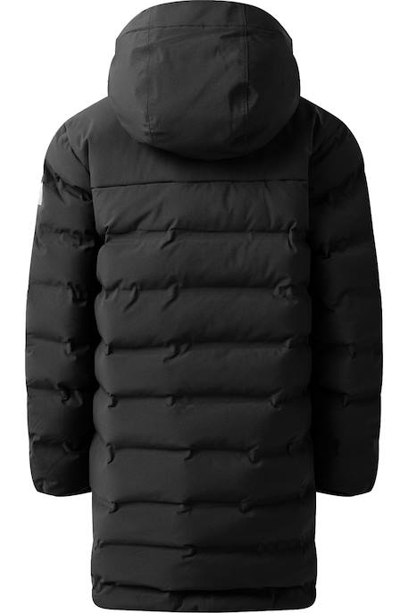 Doudoune chaude et longue pour l'hiver - matelassée à capuche élastique wander Noir 2 - vertbaudet enfant 