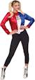 Haut et veste de déguisement enfant fille harley quinn dc comics Rouge 1 - vertbaudet enfant 