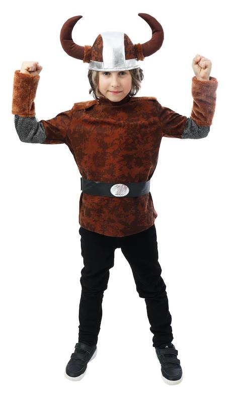 Déguisement enfant viking Marron 1 - vertbaudet enfant 