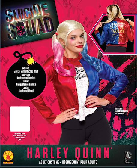 Haut et veste de déguisement enfant fille harley quinn dc comics Rouge 5 - vertbaudet enfant 