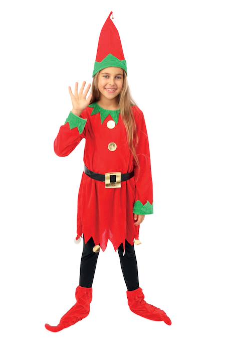 Déguisement enfant fille lutin Rouge 1 - vertbaudet enfant 