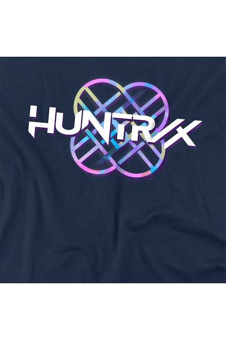 T-shirt K-pop Demon hunters Bleu marine+Noir+Rose clair+Violet 3 - vertbaudet enfant 