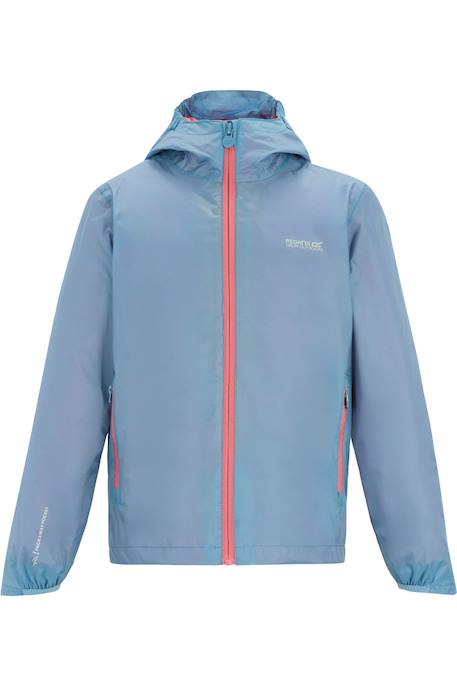 Veste enfant imperméable à capuche  - Respirant, résistante, Léger Bleu+Bleu clair / corail+Bleu marine foncé+Rose pâle+Turquoise pâle 5 - vertbaudet enfant 