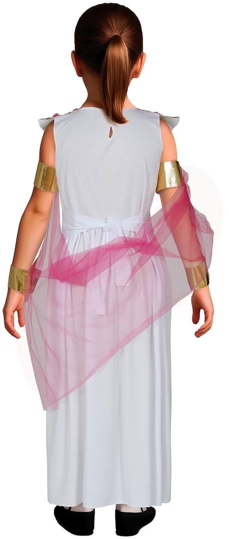 Déguisement enfant égyptienne robe, cape et ceinture Blanc, doré 2 - vertbaudet enfant 