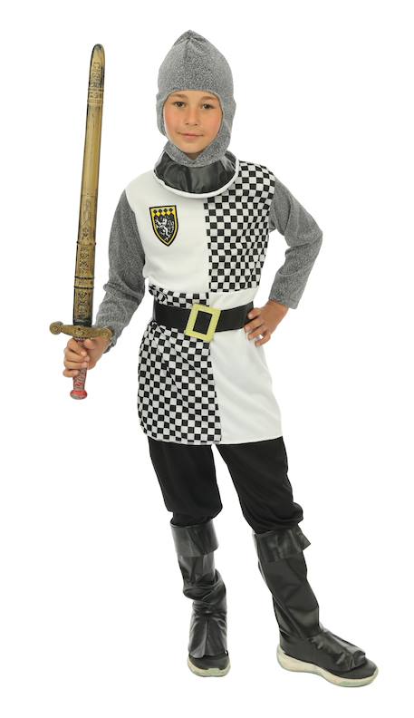 Déguisement enfant chevalier Gris+Rouge 1 - vertbaudet enfant 