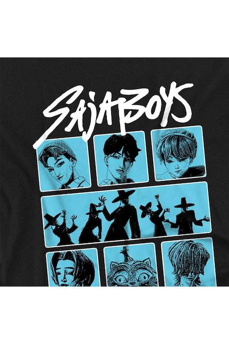 Sweat Saja boys Kpop demon Hunters Noir 3 - vertbaudet enfant 