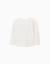 T-shirt en coton à manches longues avec rennes imprimés Blanc 2 - vertbaudet enfant 