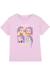 T-shirt Kpop Demon Hunters - Rumi - huntrix Bleu clair+Bleu marine+Rose clair+Violet 13 - vertbaudet enfant 