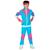 Déguisement enfant survêtement années 80 haut et pantalon Bleu 2 - vertbaudet enfant 