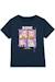 T-shirt Kpop Demon Hunters - Rumi - huntrix Bleu clair+Bleu marine+Rose clair+Violet 7 - vertbaudet enfant 
