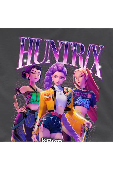 T-shirt K-pop Demon hunters Anthracite+Bleu marine+Noir+Rose 3 - vertbaudet enfant 