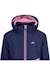 Veste imperméable à capuche motif/style blocs de couleurs ottile Bleu saphir 3 - vertbaudet enfant 