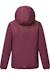 Veste fille imperméable et isolante à capuche détail réfléchissant illuma Pourpre 3 - vertbaudet enfant 