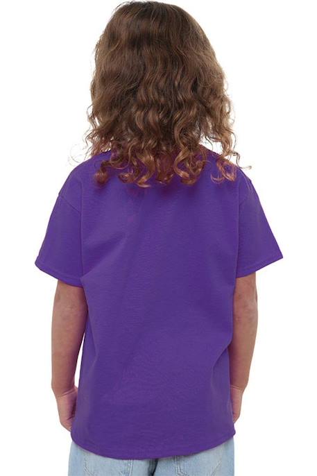 T-shirt Kpop Demon Hunters - Rumi - huntrix Bleu clair+Bleu marine+Rose clair+Violet 23 - vertbaudet enfant 