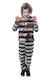 Déguisement enfant prisonnier haut et pantalon Noir, blanc 1 - vertbaudet enfant 