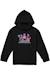 Sweat à capuche huntrix K-pop Demon Hunters Bleu marine+Noir 5 - vertbaudet enfant 