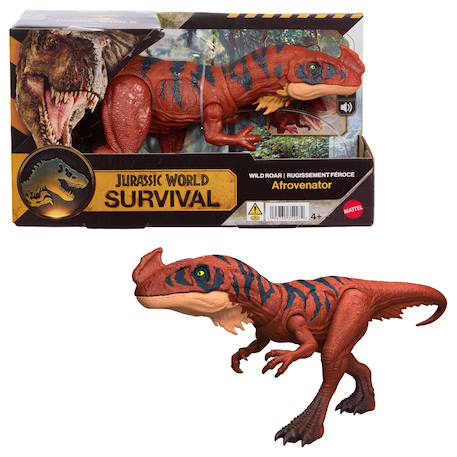 Jouet dinosaure jurassic world wild roar afrovenator avec lumière et son Multi-coloured 1 - vertbaudet enfant 