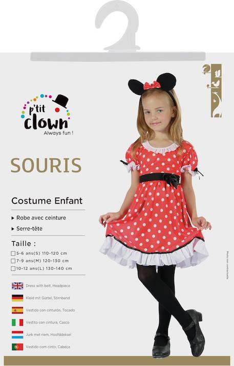 Déguisement enfant fille souris Rouge 2 - vertbaudet enfant 